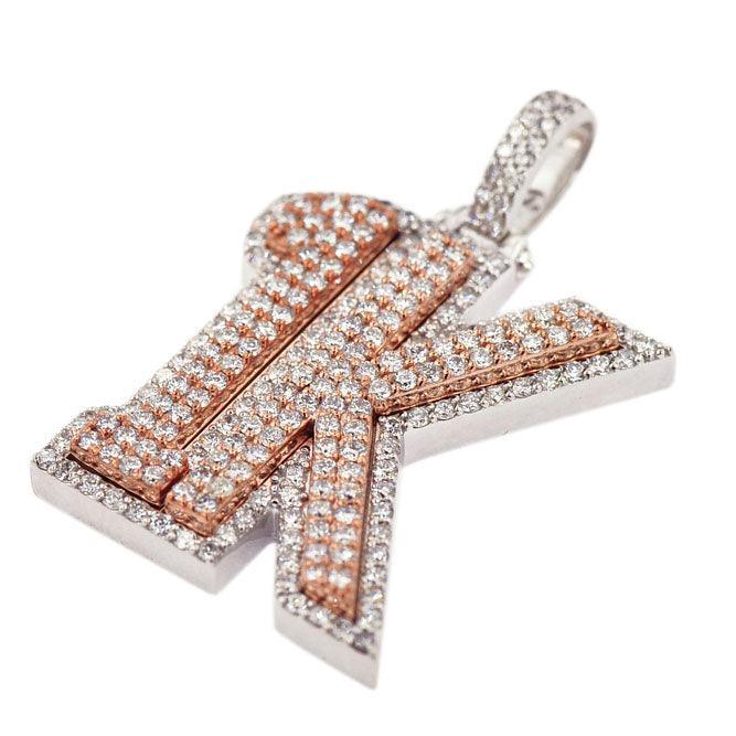 JD3405 - CUSTOM DIAMOND 1K PENDANT - Johnny Dang & Co