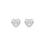 Heart Cluster Earrings - Johnny Dang & Co