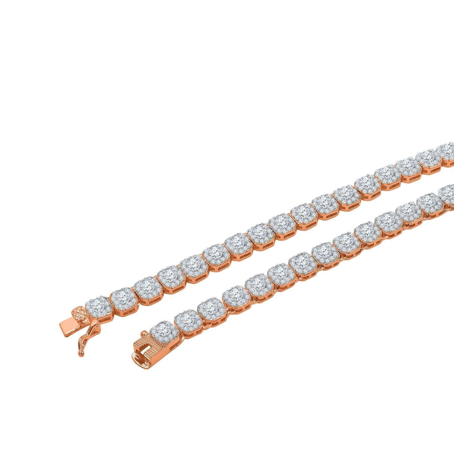 ICECUBE 5 MM 925 SILVER SQUARE TENNIS CHAIN | BMW9210065 - Johnny Dang & Co
