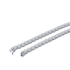 ICECUBE 5 MM 925 SILVER SQUARE TENNIS CHAIN | BMW9213571 - Johnny Dang & Co