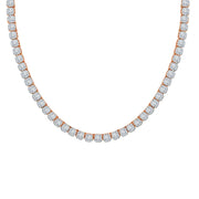 ICECUBE 5 MM 925 SILVER SQUARE TENNIS CHAIN | BMW9210065 - Johnny Dang & Co