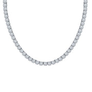 ICECUBE 5 MM 925 SILVER SQUARE TENNIS CHAIN | BMW9213571 - Johnny Dang & Co
