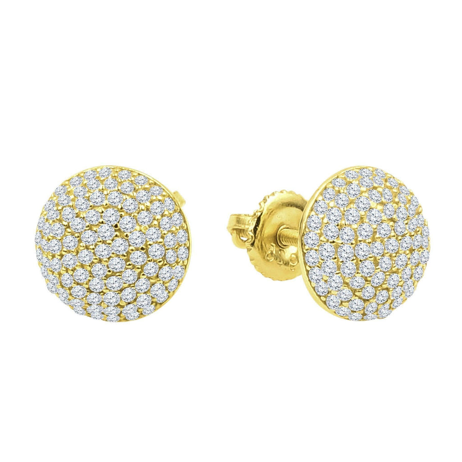 GLOBATE SILVER EARRINGS | BMW9212912 - Johnny Dang & Co