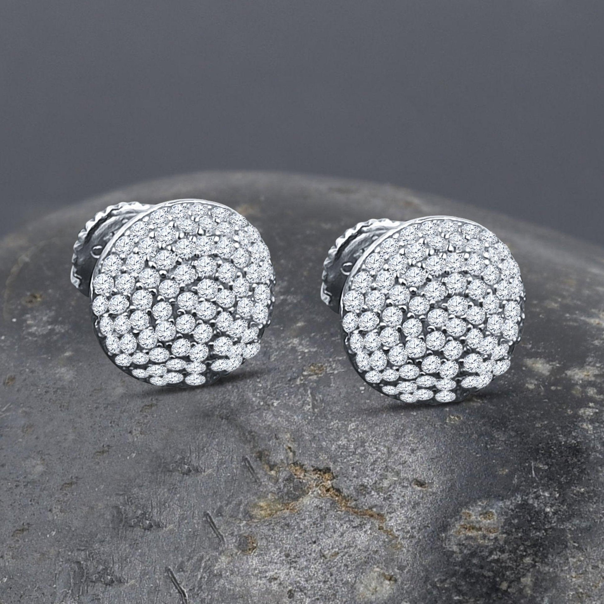 GLOBATE SILVER EARRINGS | BMW9212911 - Johnny Dang & Co
