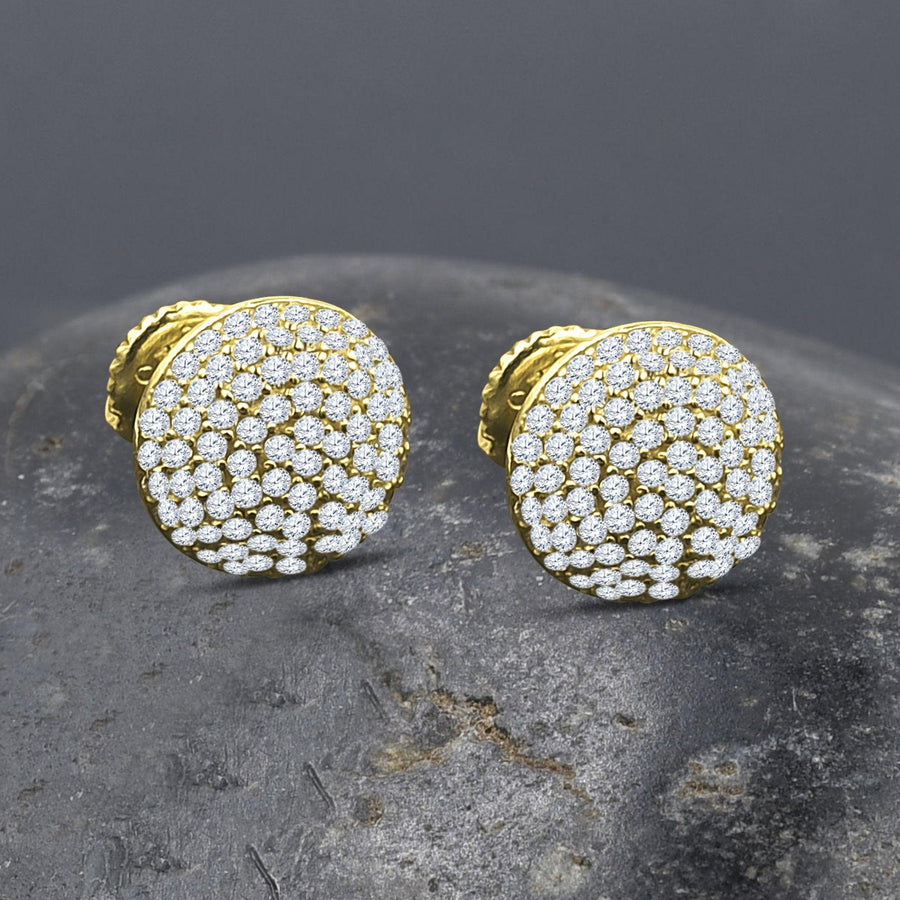 GLOBATE SILVER EARRINGS | BMW9212912 - Johnny Dang & Co