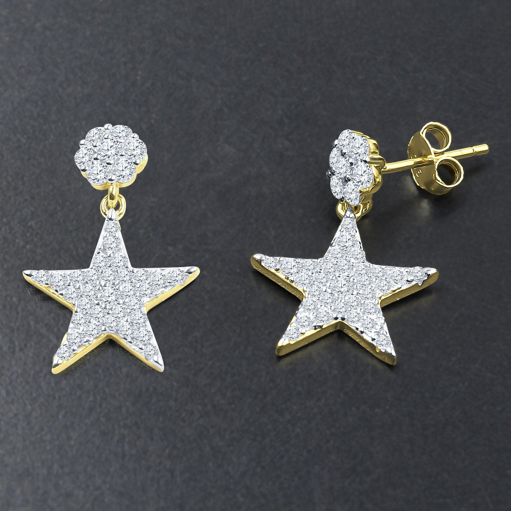 DAZZLING SILVER EARRINGS | BMW9214292 - Johnny Dang & Co