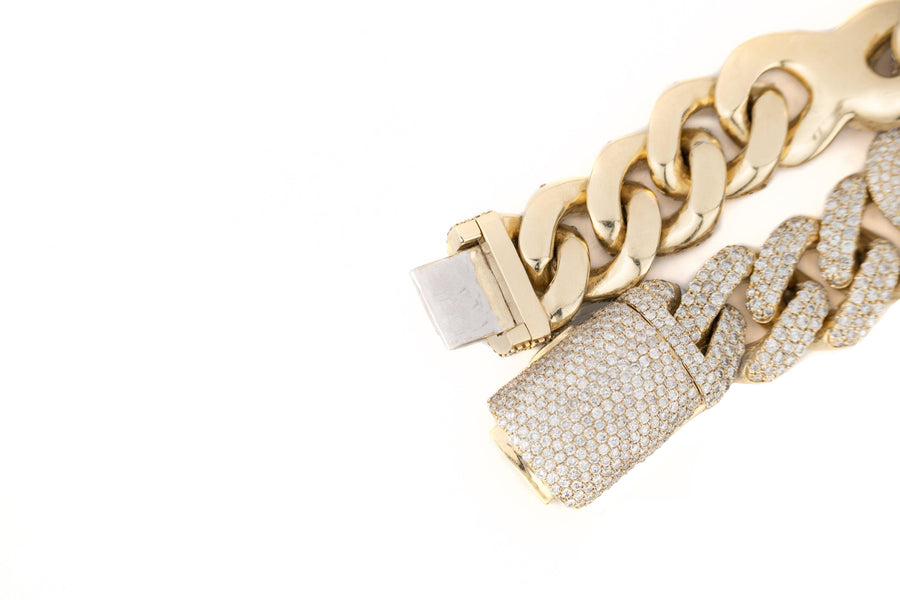 21mm custom Infinity Cuban Link Bracelet - Johnny Dang & Co