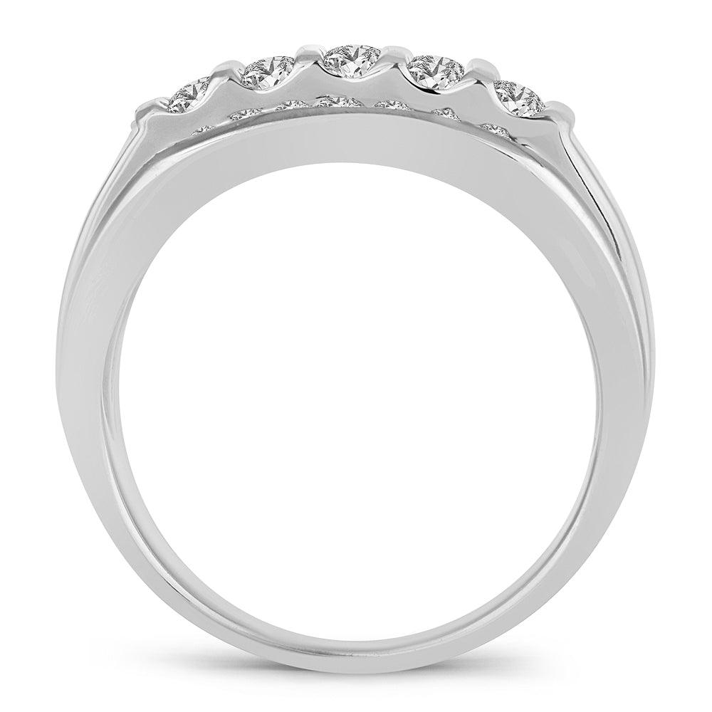 14K 1.00CT DIAMOND MENS RING - Johnny Dang & Co