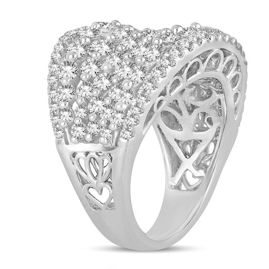 14K 3.00ct Diamond Band - Johnny Dang & Co