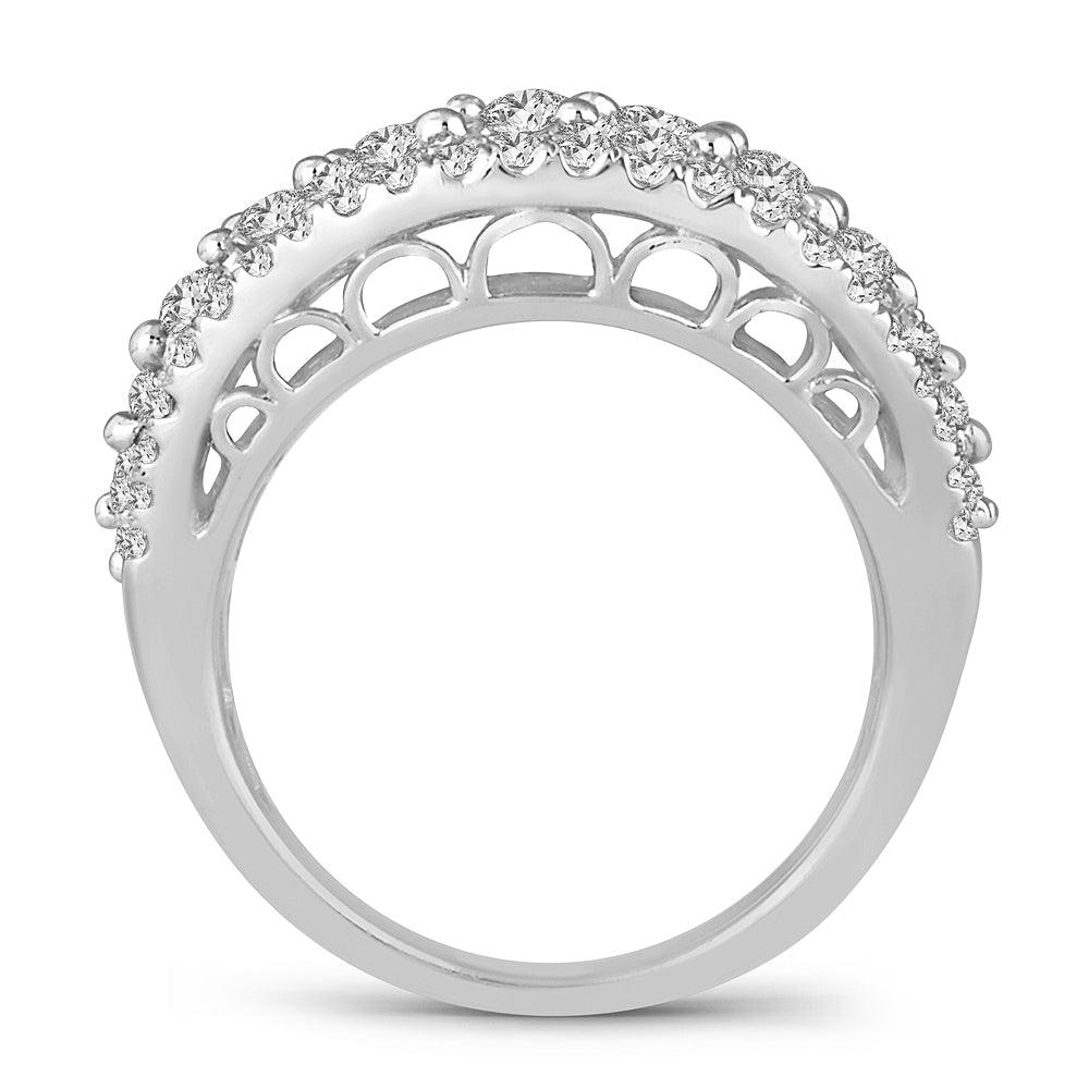14K 3.00ct Diamond Band - Johnny Dang & Co
