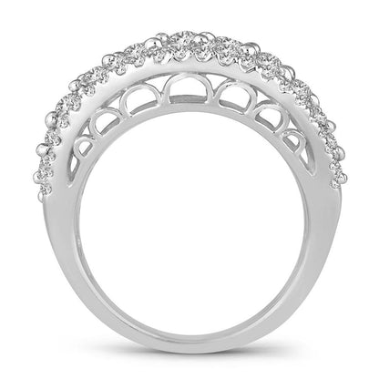 14K 3.00ct Diamond Band - Johnny Dang & Co