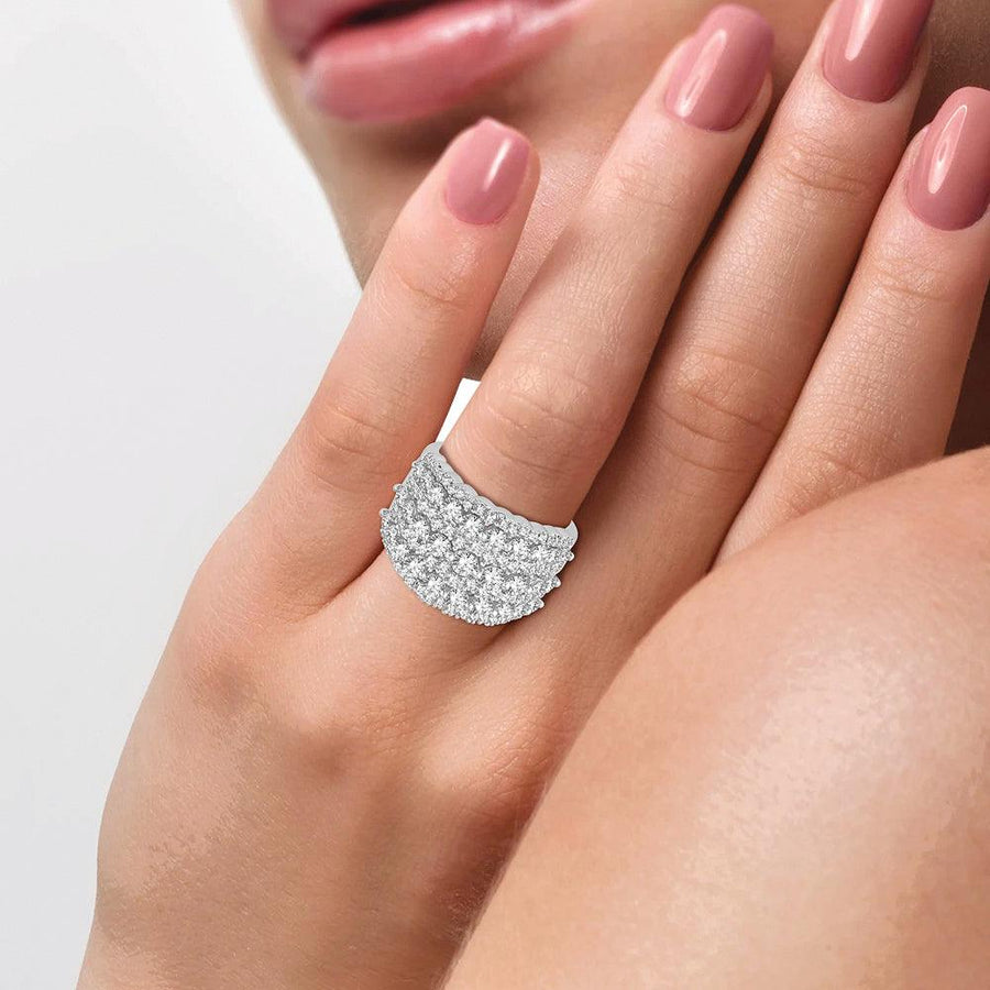 14K 2.00ct Diamond Band - Johnny Dang & Co