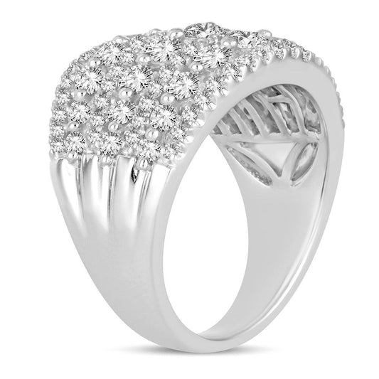 14K 2.00ct Diamond Band - Johnny Dang & Co