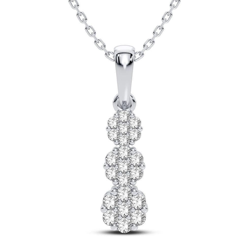 14K 1.50CT Diamond Pendant - Johnny Dang & Co