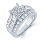 14K 1.75CT PR/CT Diamond RING. - Johnny Dang & Co