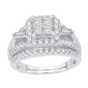 14K 1.50ct Diamond Bridal Ring - Johnny Dang & Co
