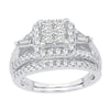14K 1.50ct Diamond Bridal Ring - Johnny Dang & Co