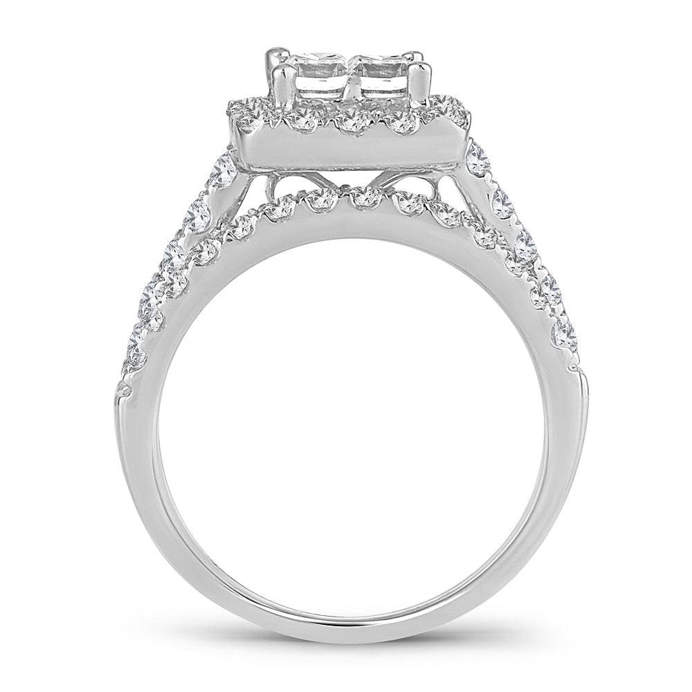 14K 1.75ct Bridal Ring - Johnny Dang & Co