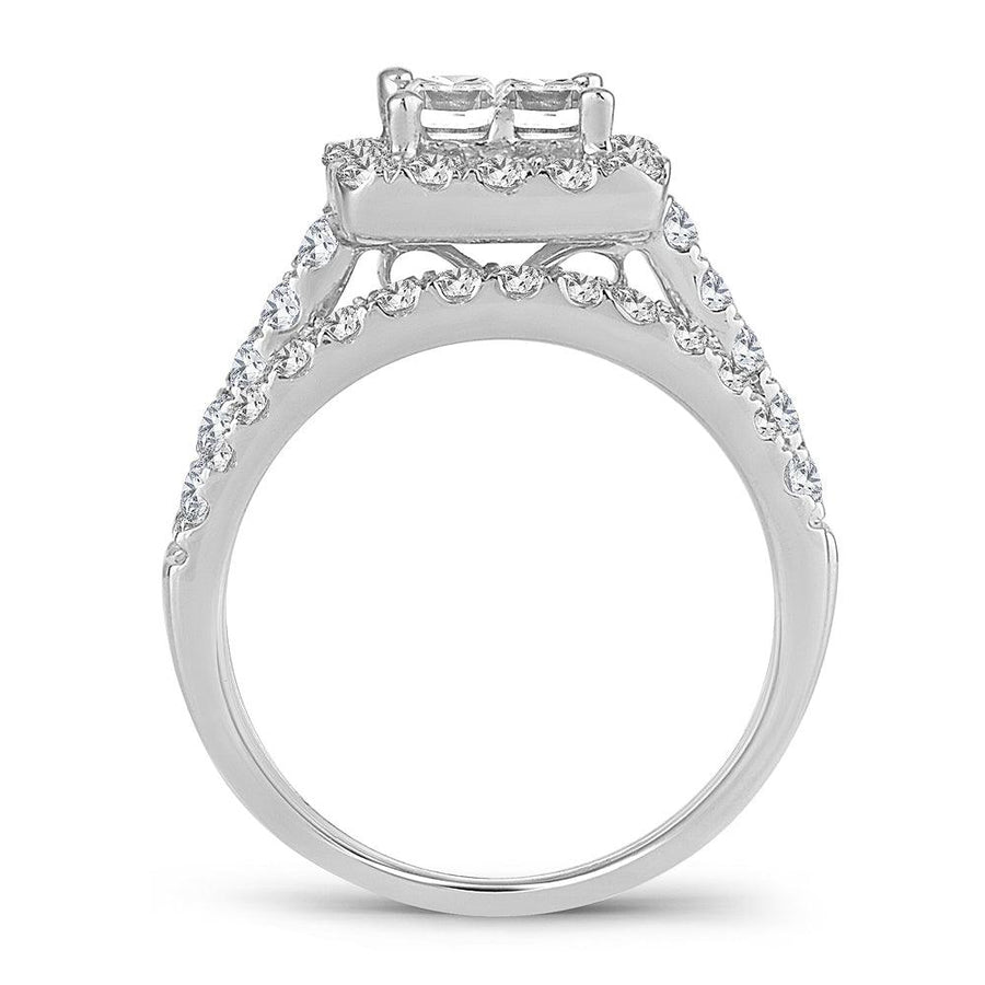 14K 1.75ct Bridal Ring - Johnny Dang & Co