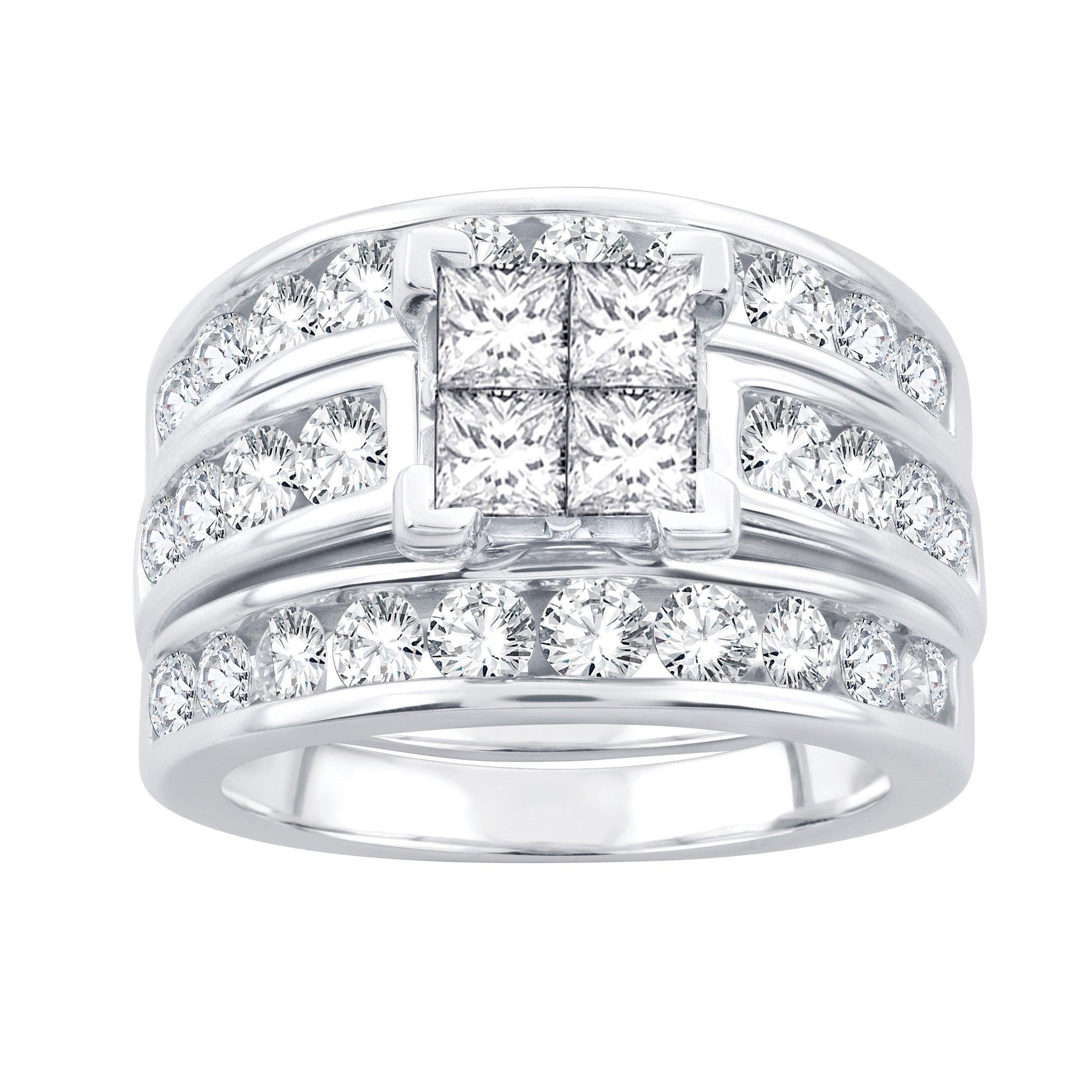 14K 3.00CT Diamond RING - Johnny Dang & Co