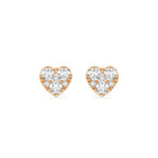 Heart Cluster Earrings - Johnny Dang & Co