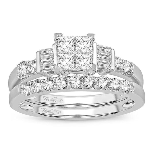 14K 4.00CT Diamond BRIDAL RING - Johnny Dang & Co