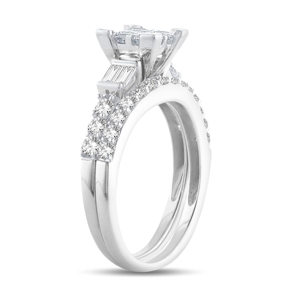 14K 1.50CT Diamond BRIDAL RING - Johnny Dang & Co