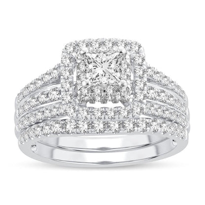14K 1.50CT Diamond BRIDAL RING - Johnny Dang & Co