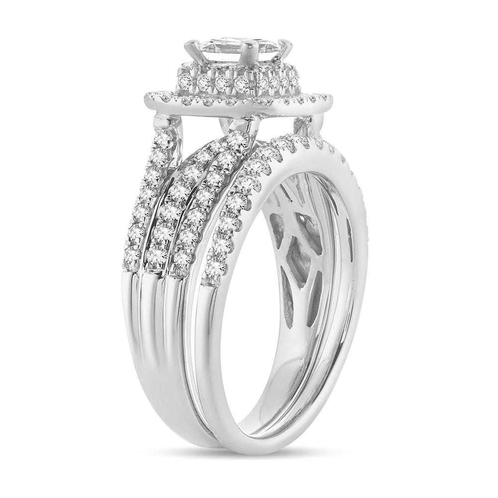 14K 1.50CT Diamond BRIDAL RING - Johnny Dang & Co