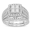 14K 2.25CT DIAMOND BRIDAL RING - Johnny Dang & Co