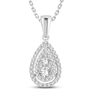 14K 0.40CT Diamond Pendant - Johnny Dang & Co