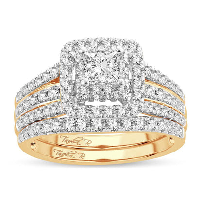 14K 1.50CT Diamond BRIDAL RING - Johnny Dang & Co