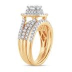 14K 1.50CT Diamond BRIDAL RING - Johnny Dang & Co