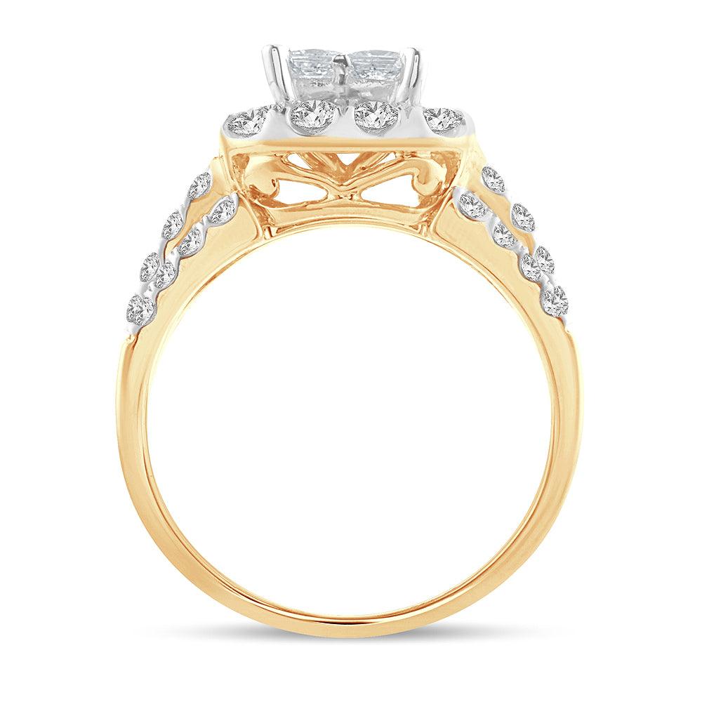 14K 2.05ct Diamond Bridal - Johnny Dang & Co