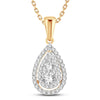 14K 0.40CT Diamond Pendant - Johnny Dang & Co