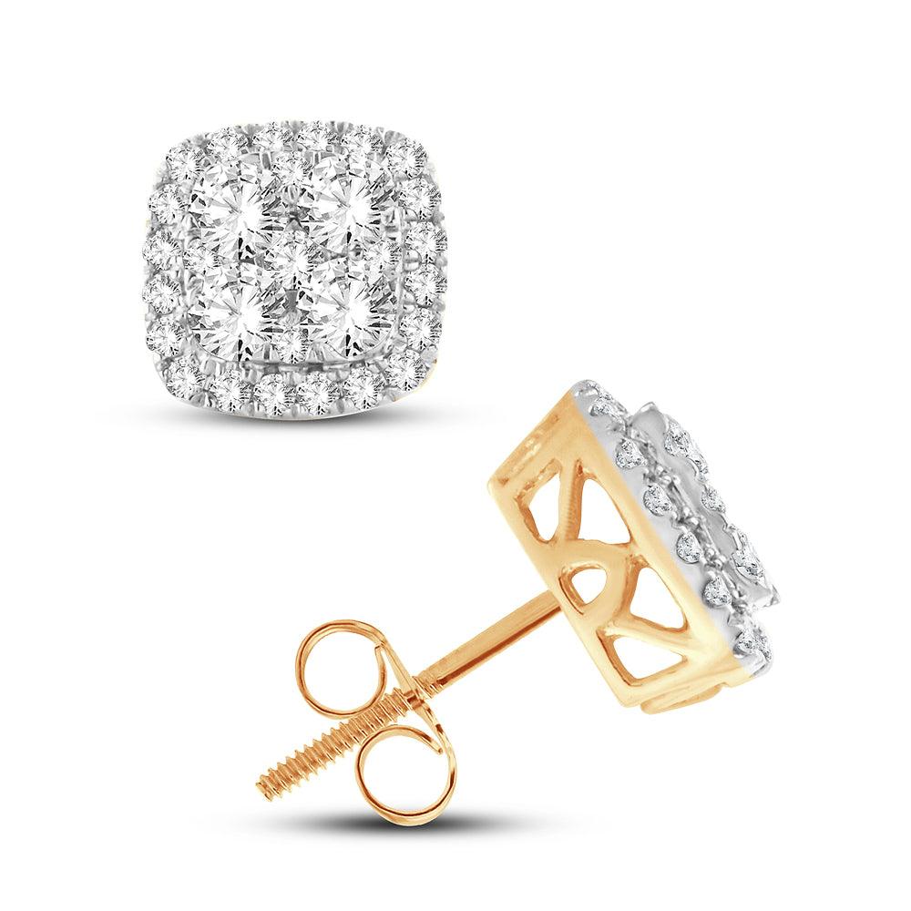 14K 1.00CT DIAMOND EARR - Johnny Dang & Co