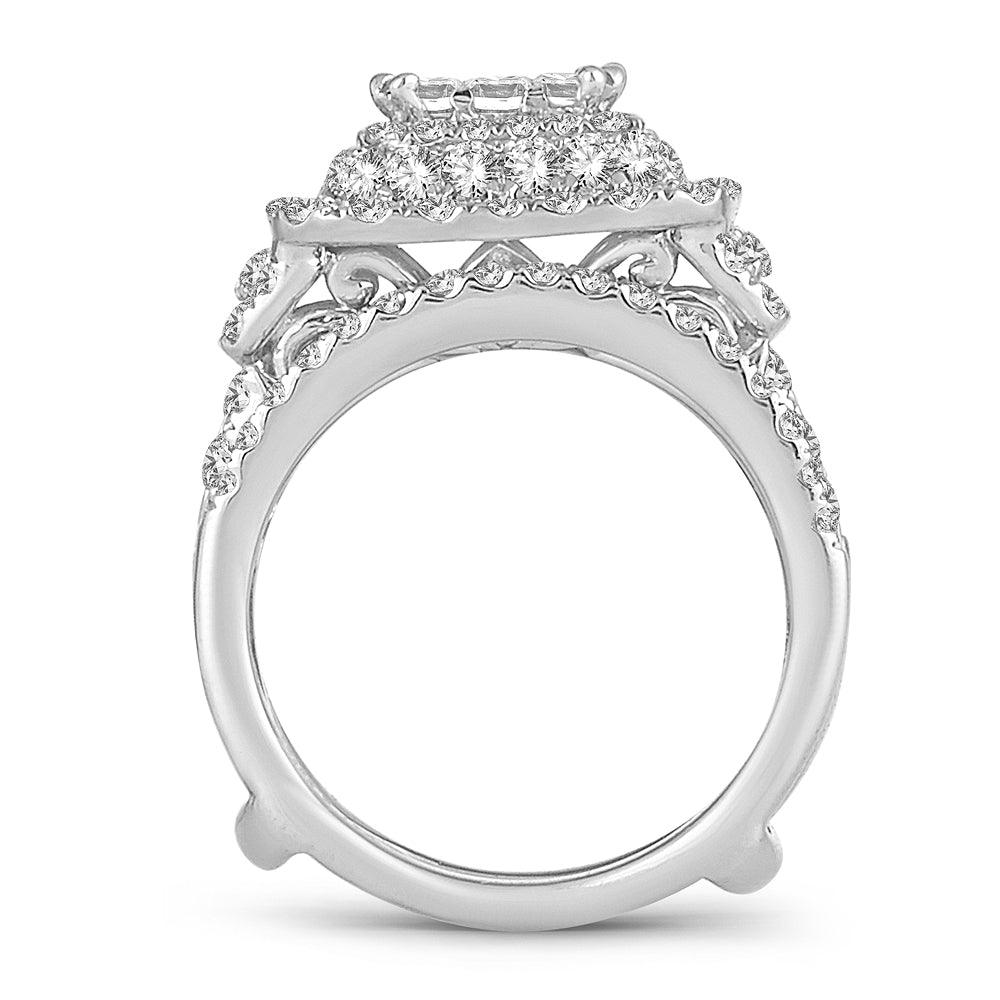 14K 3.00CT BRIDAL DIAMOND RING - Johnny Dang & Co