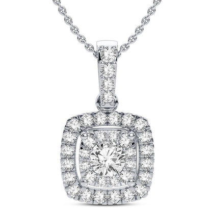 14K 0.40CT Diamond Pendant - Johnny Dang & Co