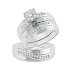 14K 0.53ct Diamond Trio Set - Johnny Dang & Co
