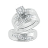 14K 0.53ct Diamond Trio Set - Johnny Dang & Co
