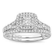 14K 1.00CT Diamond BRIDAL RING - Johnny Dang & Co