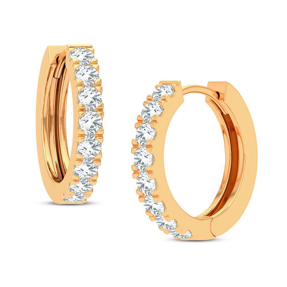 14K 1.00CT DIAMOND EARRING - Johnny Dang & Co