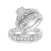 14K 0.78CT Diamond Trio Set - Johnny Dang & Co