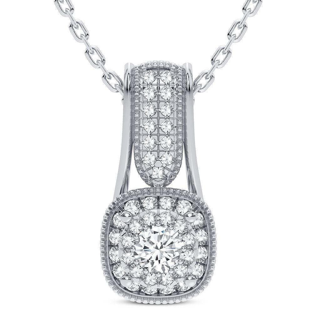 14k 0.20ct Diamond Pendant - Johnny Dang & Co