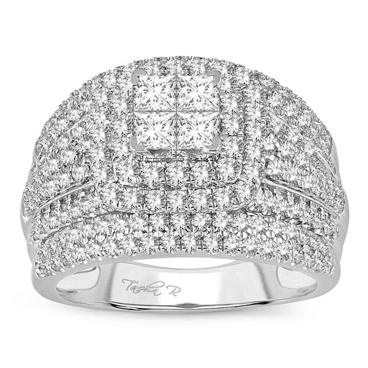 14K 2.02CT Bridal Diamond Ring - Johnny Dang & Co