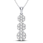 14K 2.00CT Diamond Pendant - Johnny Dang & Co