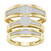 10K 0.40CT Diamond Trio Set - Johnny Dang & Co