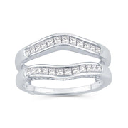 14K 0.75CT Diamond RING GUARD - Johnny Dang & Co