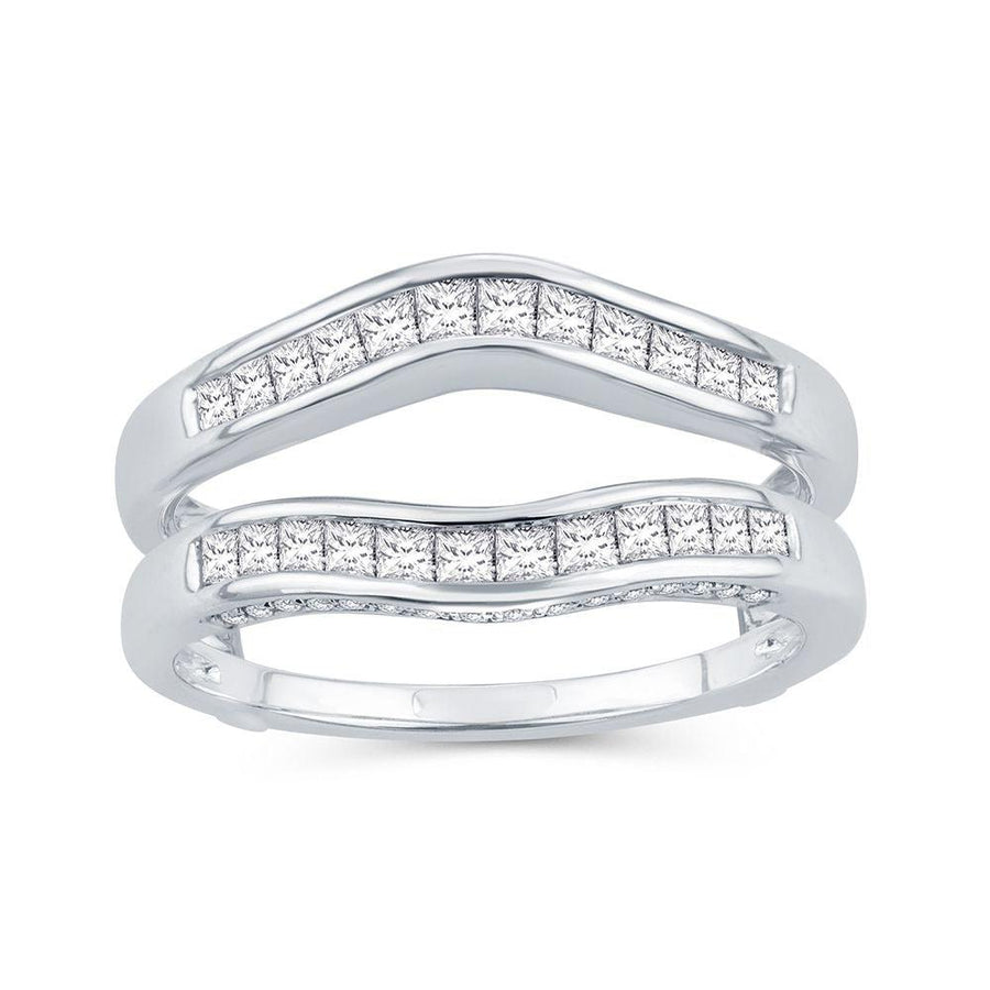 14K 0.75CT Diamond RING GUARD - Johnny Dang & Co