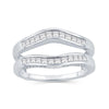 14K 0.75CT Diamond RING GUARD - Johnny Dang & Co